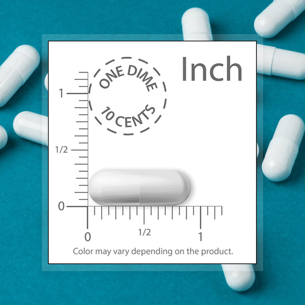 Supersmart shelf-ready packaging showing 60 vegetarian capsules and USA-made origin