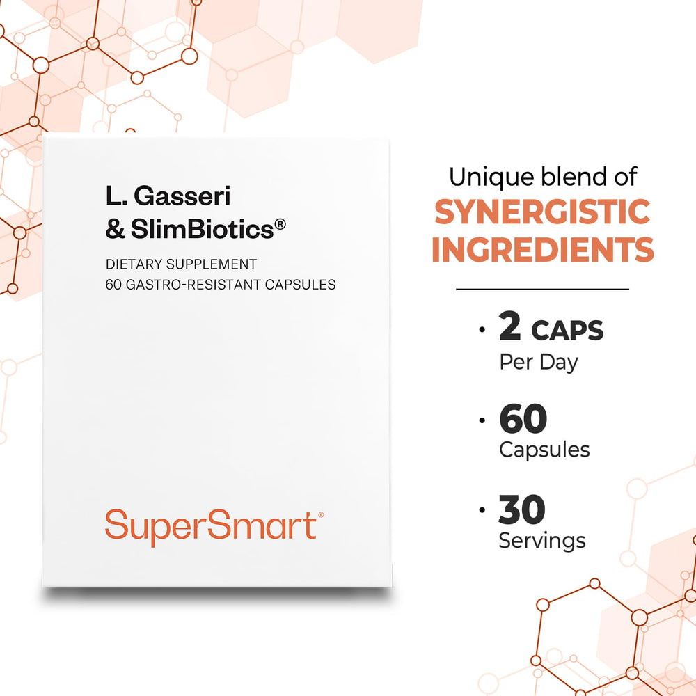 Capsules pouring from bottle showing gastro-resistant design