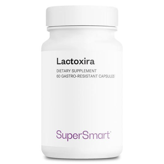 Supersmart Lactoxira packaging and label