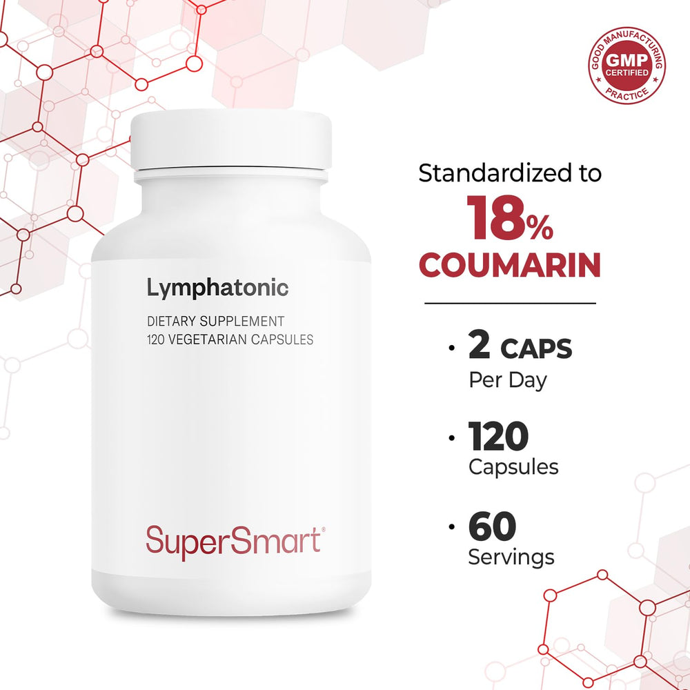 Side view of the Supersmart Lymphatonic bottle