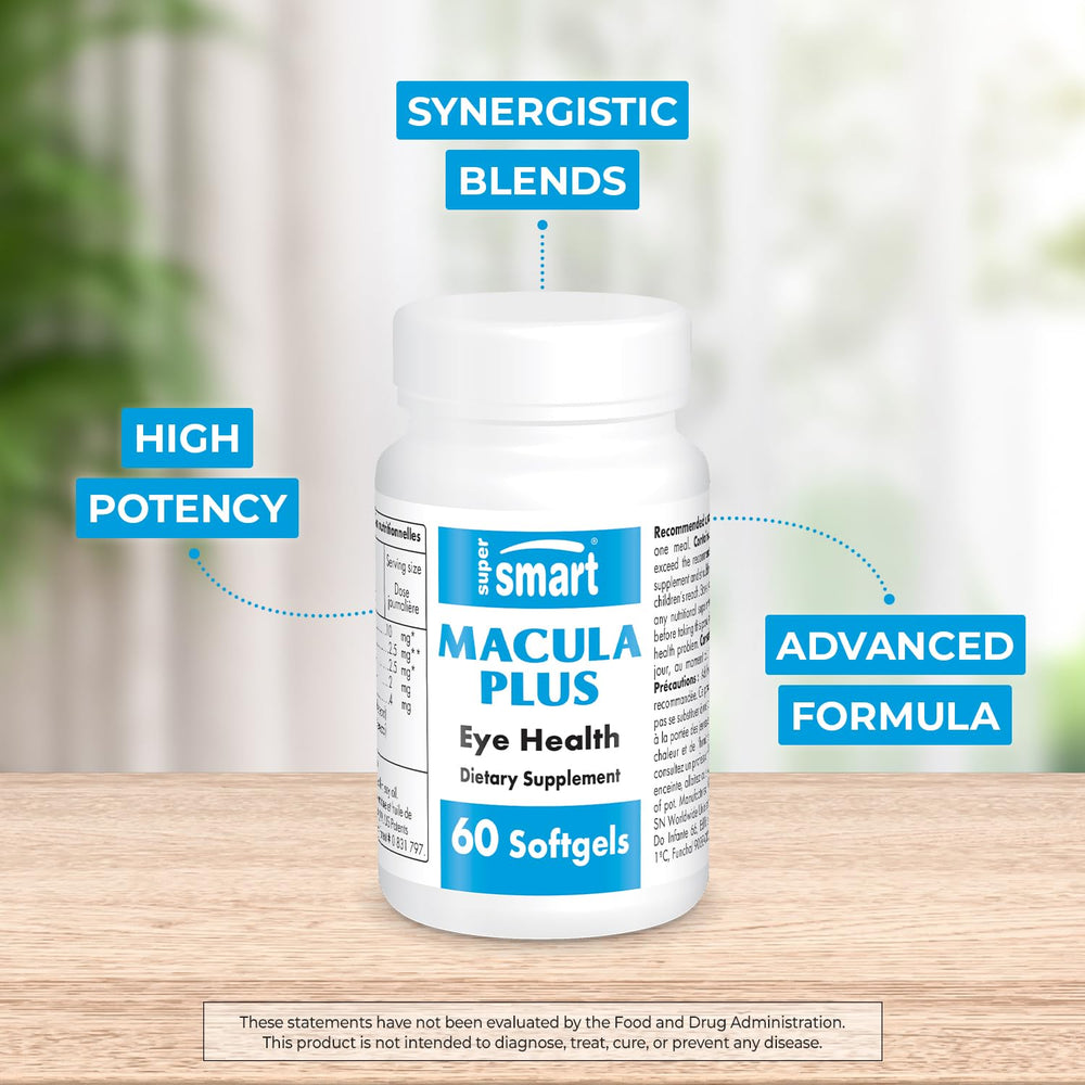 Macula Plus packaging and bottle