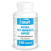 Supersmart Natural Anti Aromatase Support advanced formula bottle