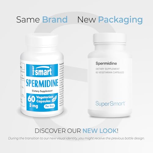 Supersmart Spermidine 3mg daily label close-up