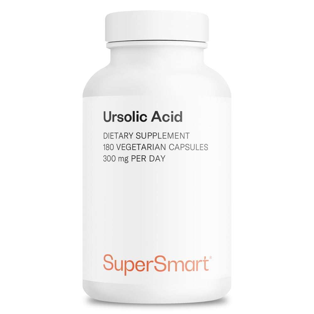 Supersmart ursolic acid bottle with rosemary leaf extract