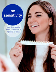 Enamel-safe whitening for sensitive teeth