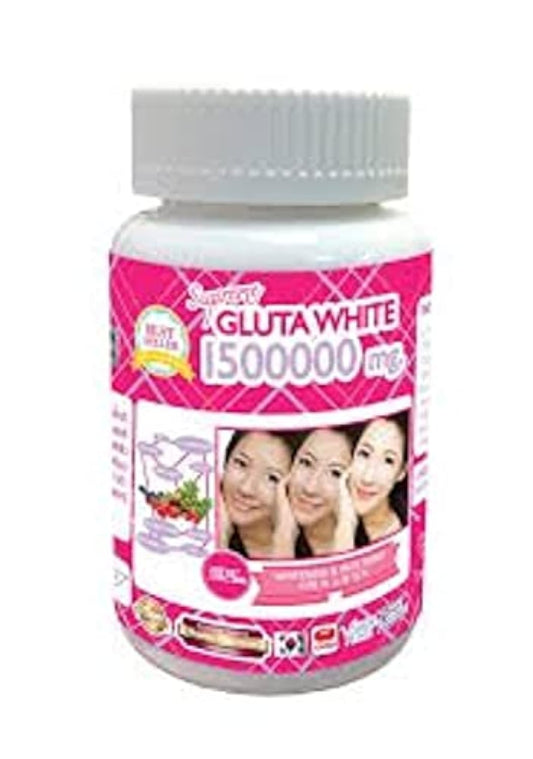 Supreme Gluta White 1500000mg – 1 Bottle with 30 Softgels