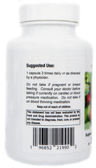 Supreme Nutrition hawthorn capsule close-up showcasing vegetarian capsule texture