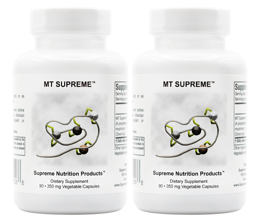 Supreme Nutrition front bottle view showing label and pack benefits