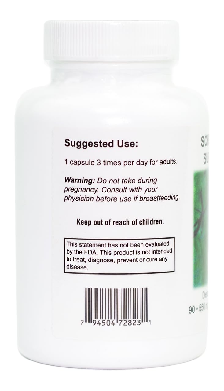 Supreme Nutrition Schisandra capsule close-up highlighting vegetarian shell and easy swallowing