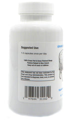 Supreme Nutrition Products powdered ovine testicle on spoon showing fine grind for easy digestion