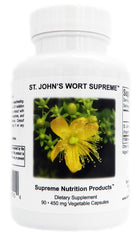 Supreme Nutrition bottle front view showing clean label and 90 capsule count benefit of clarity