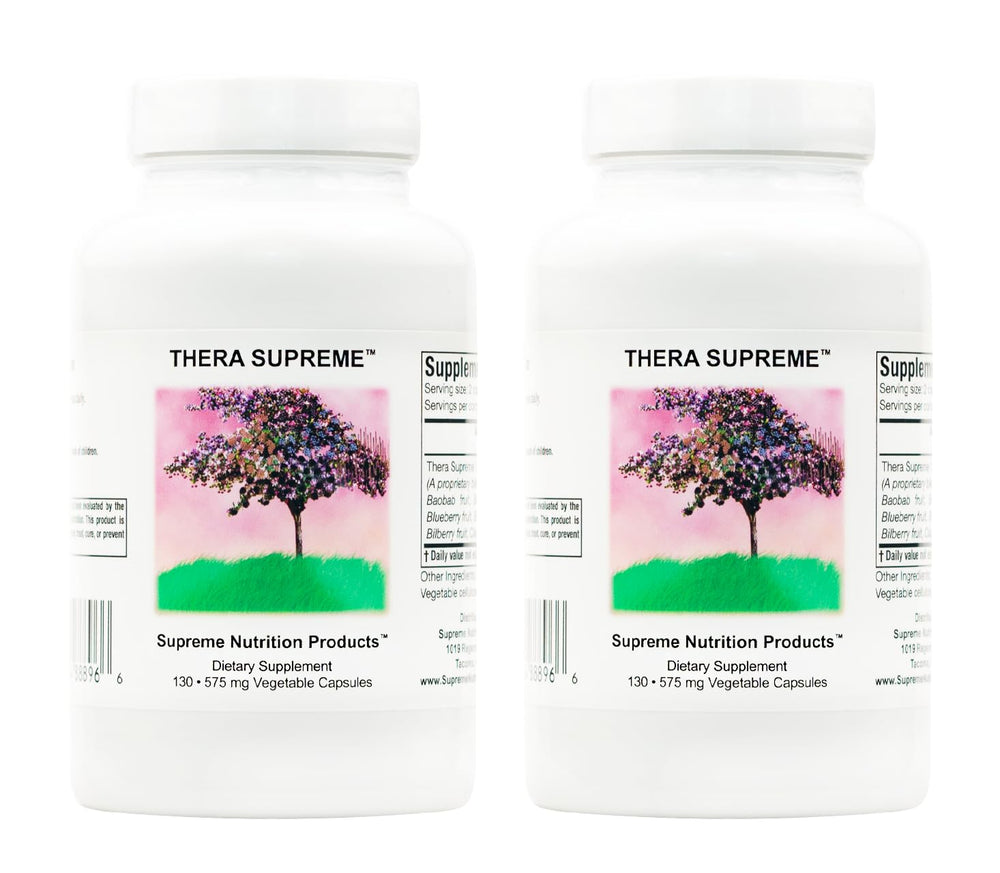 Supreme Nutrition Thera Supreme front bottle view showing label and capsule count