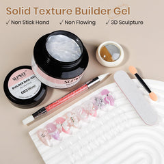 SUPWEE chrome powder dual-color kit adds reflective shimmer for standout nails.