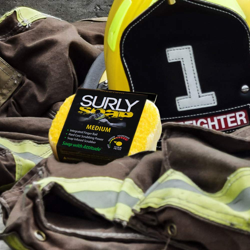 Surly Soap 14055 in use delivering efficient cleaning power.
