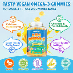 Sustainable algae source powering kids omega-3