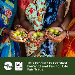 Sustainably sourced organic herbs for Triphala