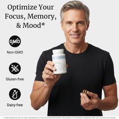 Sustainably sourced wild Alaskan fish oil graphic