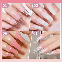 SUTOKAKA clear nail clip keeps forms steady during nail sculpting