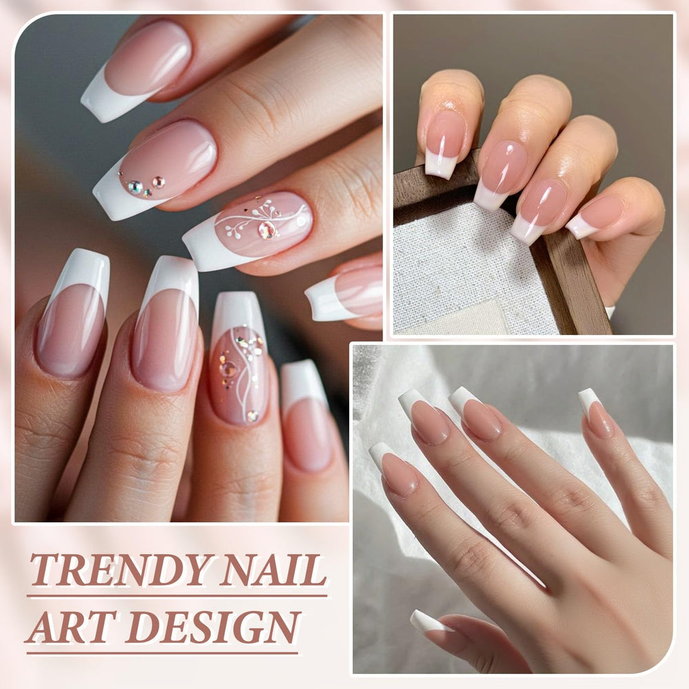 SUTOKAKA matte inner surface nails for secure adhesion and seamless fit.