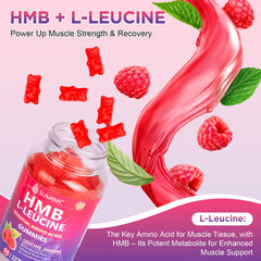 Gummy close-up displaying texture and sugar-free feature