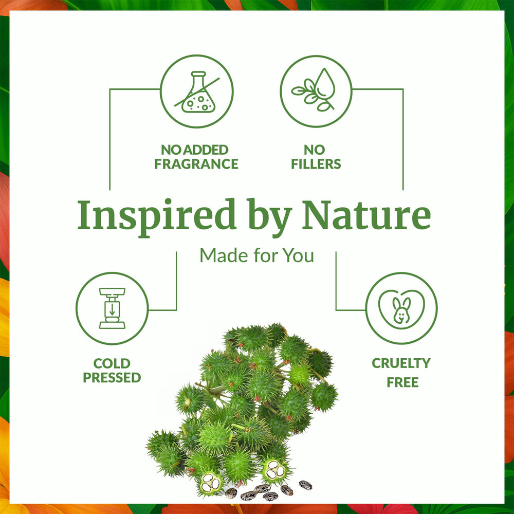 Ingredients and hexane-free notice on SVA Castor Seed Oi Organic Castor Oil