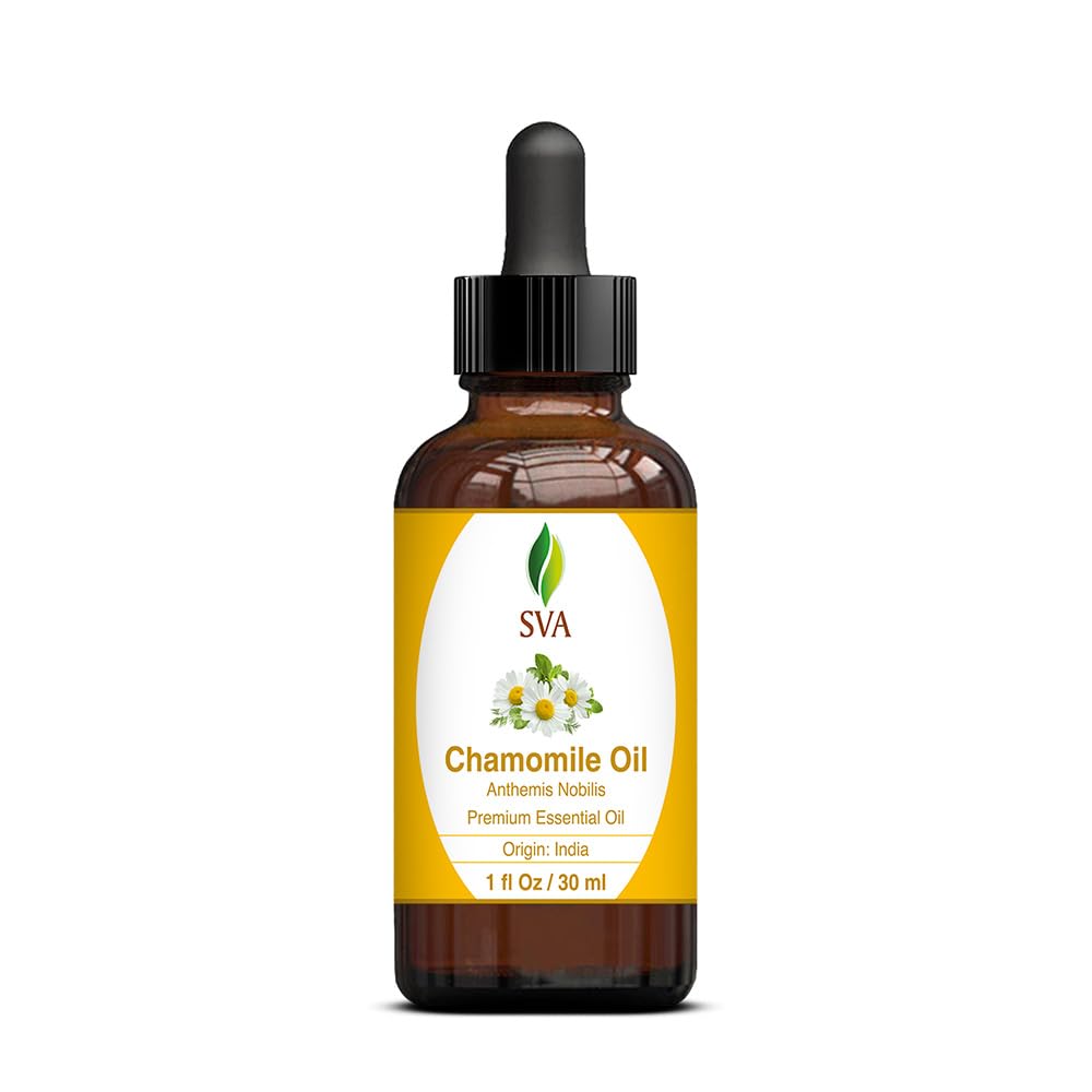 Chamomile oil for hair care and scalp massage