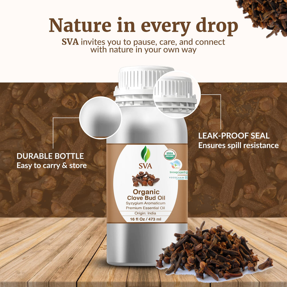 Uses of clove oil for dental care and skincare