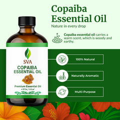 Dropper for easy application included with Copaiba oil
