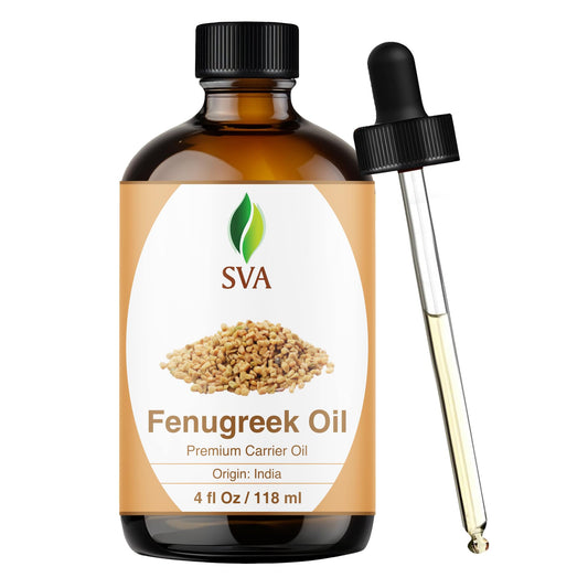 SVA Fenugreek Oil 4oz bottle