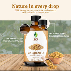 SVA Fenugreek Oil packaging front