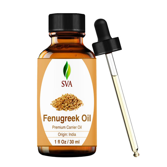 SVA Fenugreek Seed Oil bottle with dropper, 1oz