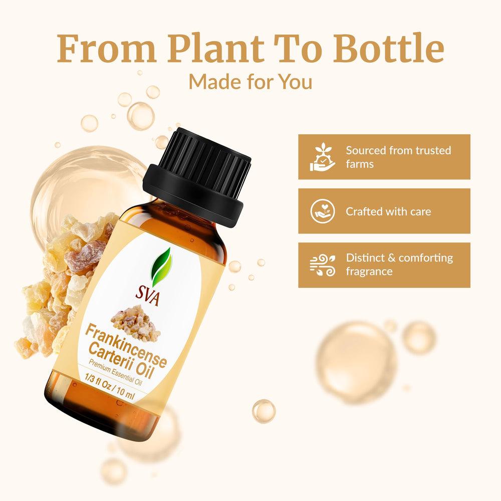 Soap and candle making with SVA Frankincense essential oil