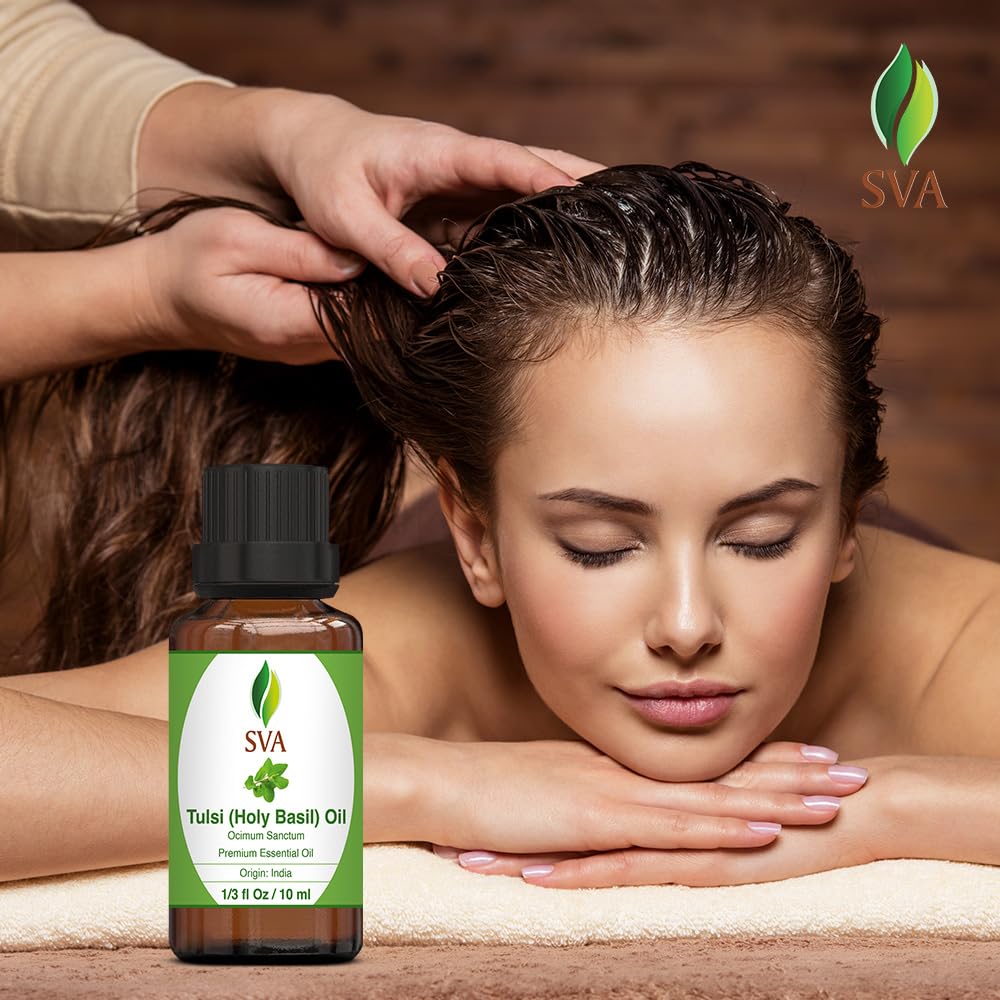 Aromatherapy with SVA Holy Tulsi Essential Oil