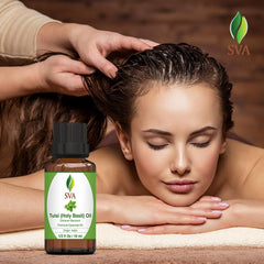 Aromatherapy with SVA Holy Tulsi Essential Oil