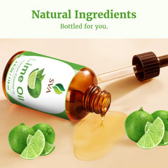 Ingredients: cold-pressed lime oil from Citrus Latifolia peel