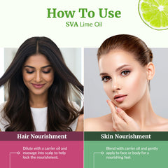 Lime oil for massage and aromatherapy blends