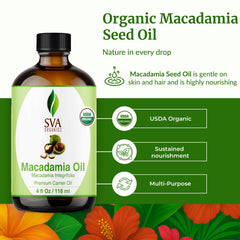 Dropper cap for SVA Organic Macadamia Oil