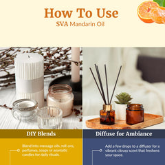 Multi-use Mandarin essential oil for soaps candles and blends