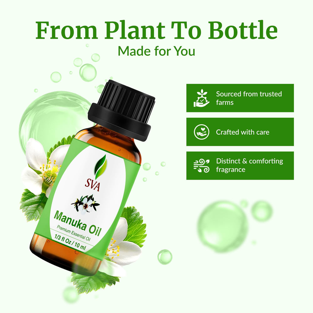 Nail care with Manuka essential oil