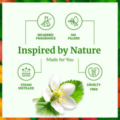 Manuka oil applied to skin for nourishment (diluted)