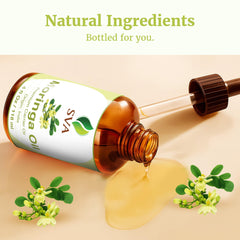 Dropper for easy application of Moringa Seed Oil
