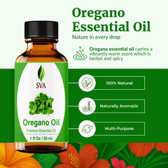 SVA Oregano Essential Oil packaging box