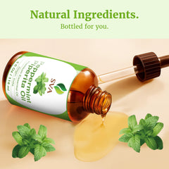 Peppermint essential oil for candle making