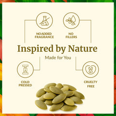 Raw pumpkin seeds used to make pumpkin seed oil