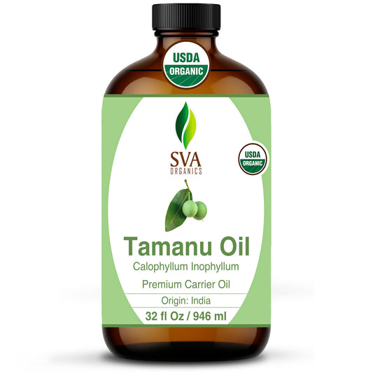 SVA Tamanu Seed Oil Organic 32oz bottle