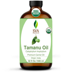 SVA Tamanu Seed Oil Organic 32oz bottle