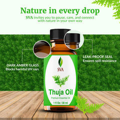Thuja essential oil for soap and candle making