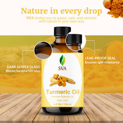 Turmeric essential oil prepared for soap and candle making