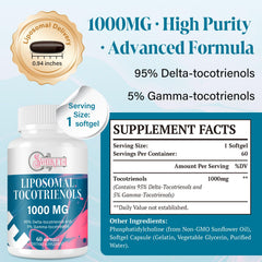 Serving recommendation - 1 softgel per day