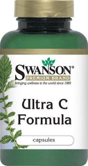 SW Ultra C Formula 250 CAPS bottle label and ingredients